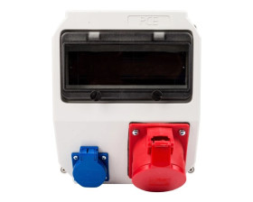 Rozdzielnica budowlana 9 modułów 5P/32A 3P+Z Lublin 9035126W