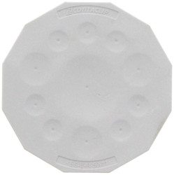 CONTA-CLIP 28860.6 Przepust kablowy KES-E-R 50/11 B GR, (D x S x W) 57.96 x 57.96 x 12 mm, termoplastyczny elastomer, 1