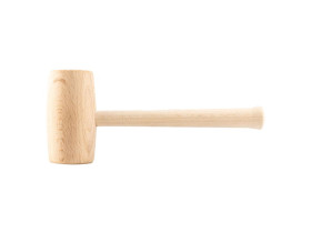 Młotek drewniany okrągły 70 mm trzonek drewniany 02A057 TOPEX