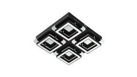 Oprawa Sufitowa Lampa Natynkowa 4X5w, 1200Lm, 4000K, Ip20, Chrom, Likya-4 Horoz