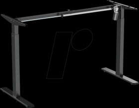 EO0052 Electrically adjustable desk frame, 1 motor, 710 - 1190 mm