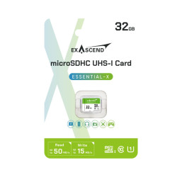 Karta Micro SD MicroSDHC, 32 GB, Exascend Essential X