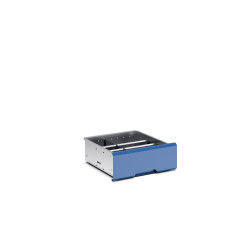 Zestaw przegródek Przegroda Metaliczny srebrny Galvanised Steel for use with Szafa, Dimensions525 x 550 x 175mm Bott