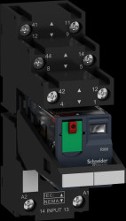 RXM2AB2P7PVS Coupling relay Zelio, 2 CO, 230 V AC, 6 A