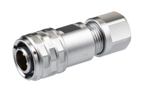 Złącze wielostykowe przemysłowe 2-pinowe M8 Montaż na kablu Wtyczka RS PRO