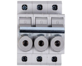 Rozłącznik bezpiecznikowy cylindryczny 3P 10x38mm 20A L95300
