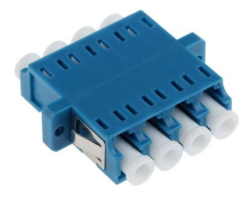 Adapter światłowodowy, typ: LC do LC, Jednomodowy, Duplex 121-3947 /25szt./