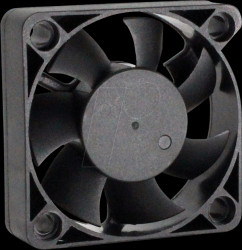 HD-5015H12B DC Fan, Axial, Ball Bearing, 50x50x15mm, 12V, 10.1CFM