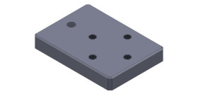 Akcesoria montażowe Płyta adaptera SICK