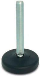 Nóżka poziomująca, Ø 123mm, M20, 134mm, 2000kg, RS PRO