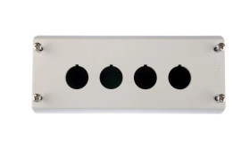 Obudowa kasety 4-otworowa 22mm szara IP67 M22-I4 216539