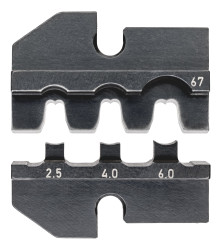 Matryca do zaciskarki Złącze kabla do instalacji solarnych Knipex Szczypce uniwersalne do zagniatania - 97 43 200