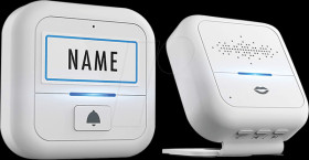 41233 Wireless door intercom system - completely wireless