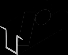 319E3070S800 PV-Mittelklemme, schwarz