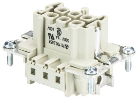 Wkładka złącza żeńskiego 70.700.0658.0 Wieland Electric Łączna ilość styków 6 10 szt.