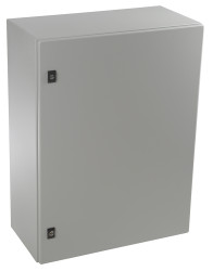 Szafka ścienna rozdzielcza 800 mm 600 mm 300mm Stal Schneider Electric, z drzwiami zwykłymi RAL 7035