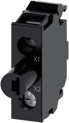 Moduły podświetlające styków Siemens SIRIUS ACT 3SU14 blokada Blok świetlny 24V ac/dc LED, przyłącze śrubowe