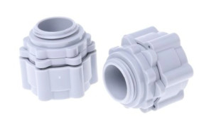 Złącze proste, Nylon 66 20mm IP55 RS PRO