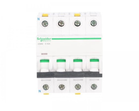 Wyłącznik nadprądowy 3N C 40A 6kA AC iC60N-C40-3N Acti9 A9F04740