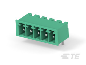 Klucz polaryzacyjny 5 -pinowe raster 3.81mm Montaż na płytce Męski TE Connectivity