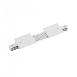 ŁĄCZNIK ELASTYCZNY WPUSZCZANY BIAŁY CTLS RECESSED POWER FLEX CONNECTOR WHITE 8676 Nowodvorski