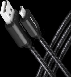 BUMM-AM15AB Sync and charging cable, USB-A &gt; Micro B, 1.5 m