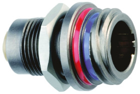 Złącze wielostykowe przemysłowe 12-pinowe, panelowe LEMO