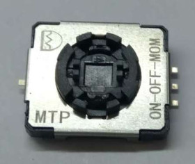 Przełącznik obrotowy wciskany, 12V dc, RS PRO