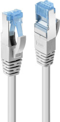 kabel LAN LINDY 47638, 1 szt., RJ45, CAT 6a, S/FTP, 15.00 m, szary