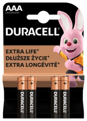 bateria alkaliczna Duracell Basic Duralock CiB LR03 AAA (blister) - 4 sztuki