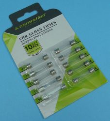 ZESTAW 10szt BEZP.SZYB.6x32mm 5-25A