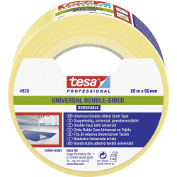tesa 04939-00003-11 Universal removable double-sided gaffer Tape 25m
