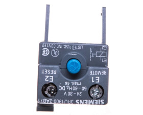 Moduł do zdalnego kasowania do przekaźników przeciążeniowych 24-30V AC/DC S00-S12 3RU1900-2AB71