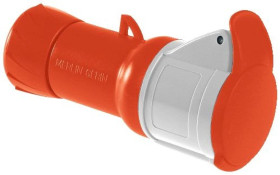 Przenośne gniazdo przemysłowe, 32A, 3p+E, 380...415 V AC, IP 44 PKF32M434