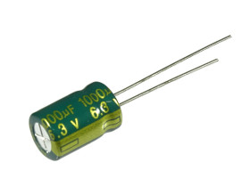 Kondensator 1000uF/6.3V LOW ESR 8x12mm