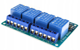 4-channel Relay 5V 10A Module AVR Arduino - Low Level Trigger