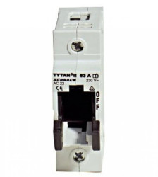 Rozłącznik bezpiecznikowy Tytan II 63A 1p