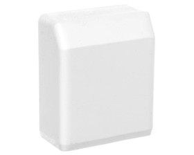 Pokrywa końcowa LHD 32x15mm biała 8601