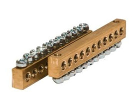 Listwa zaciskowa zerowa 11 x 10mm2 LZ-11