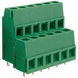 Camblock Plus CTBPDDVG/6 5mm Double Decker Rising Clamp Terminal Block 12p