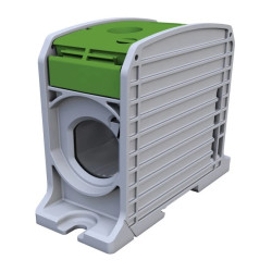 Złączka szynowa gwintowa Al/Cu STB 300 (87910) SIMBLOCK zielony 81301005