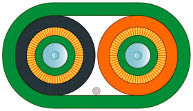 Kabel światłowodowy długość: 10m Z zakończeniem średnica: 50/125μm Wielomodowy