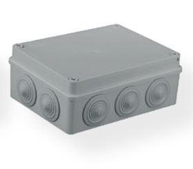 Puszka instalacyjna 190x140x70 IP55 NATYNKOWA S-BOX 406