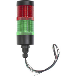 TRU COMPONENTS TC-12835336 Signal tower LED Red Green IP65 24V