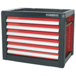 Sealey AP2403 Topchest 6 Drawer with Ball Bearing Runners