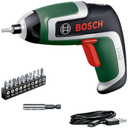 Bosch 06039E0000 IXO 7 Cordless Screwdriver 3.6V 2.0Ah Li-ion LED Light