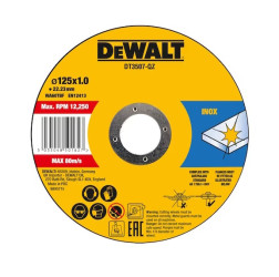 Tarcza do cięcia Dewalt 125x1 DT3507 10x CB-76083