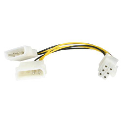 StarTech LP4PCIeXADAP 150mm LP4 To 6-pin PCI Express Video Card Power Cable