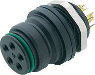 binder 99 9136 00 12-20 Złącze żeńskie kołnierzowe złącze żeńskie proste Seria: 720 Łączna ilość styków: 12 1 szt.