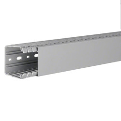 tehalit Kanał grzebieniowy BA7A 60x60mm PVC szary BA7A60060 /2m/